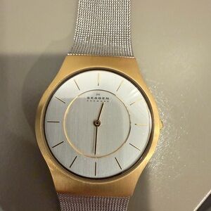 Skagen Gold and Silver Women's Watch